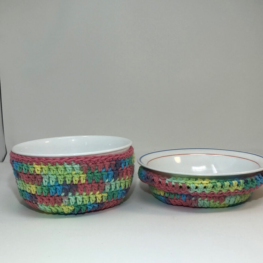 2 Bowl Cozy’s for hot soup or cold ice cream 🍦